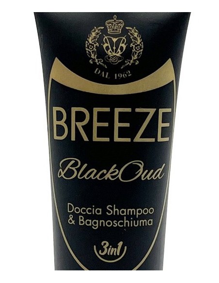 breeze doccia shampoo e bagnoschiuma mini 50ml - blackoud - formato viaggio: tuttocasashop.live: igiene e cura della persona