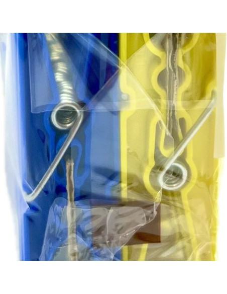 mia la dupla 20 pinze stendi bucato in plastica - made in italy - colorate: tuttocasashop.live: prodotti per bucato e tessuti