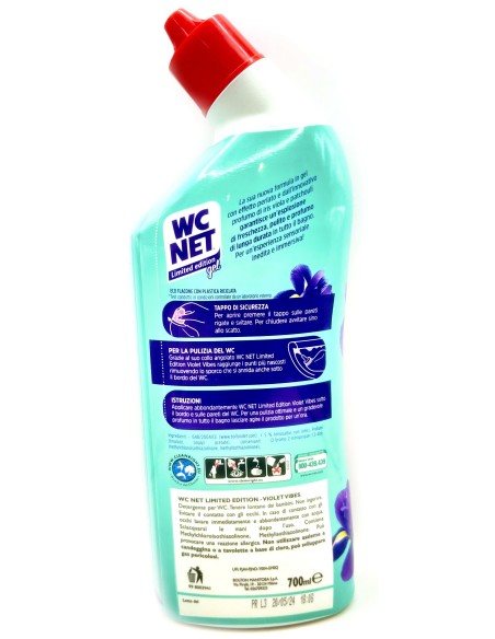 wc net detergente per wc 700ml - limited edition - violet ribes: tuttocasashop.live: pulizia e cura della casa