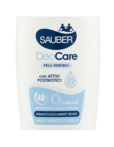 sauber deo care deodorante vapo effetto spray - 90ml - pelli sensibili: tuttocasashop.live: igiene e cura della persona