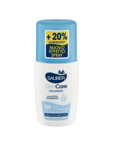 sauber deo care deodorante vapo effetto spray - 90ml - pelli sensibili: tuttocasashop.live: igiene e cura della persona