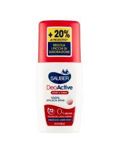 sauber deo care deodorante vapo - 90ml - deoactive invisible - 72h: tuttocasashop.live: igiene e cura della persona