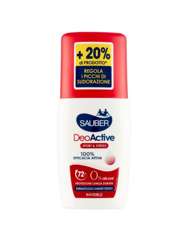 sauber deo care deodorante vapo - 90ml - deoactive invisible - 72h: tuttocasashop.live: igiene e cura della persona