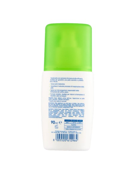 sauber deo care deodorante vapo effetto spray - 90ml - deodry - 48h: tuttocasashop.live: igiene e cura della persona