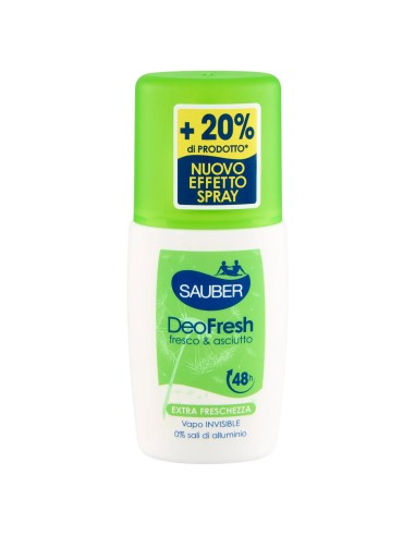 sauber deo care deodorante vapo effetto spray - 90ml - deodry - 48h: tuttocasashop.live: igiene e cura della persona
