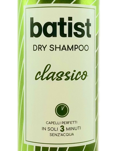 batist shampoo secco - dry shampoo - 200ml -in soli 3 minuti senz'acqua: tuttocasashop.live: igiene e cura della persona