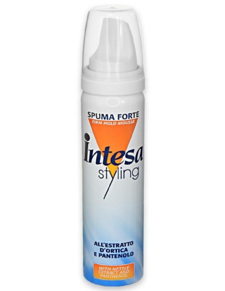 intesa spuma per capelli 75ml fissaggio forte - formato viaggio travel size: tuttocasashop.live: igiene e cura della persona