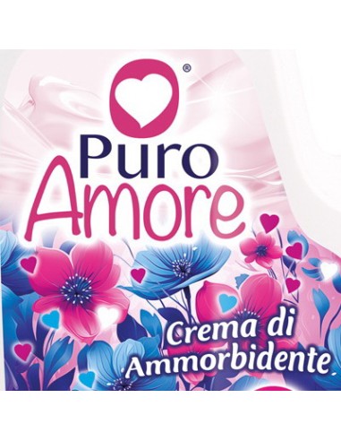 puro amore ammorbidente concentrato - 60 lavaggi - 3 litri - rosa: tuttocasashop.live: prodotti per bucato e tessuti