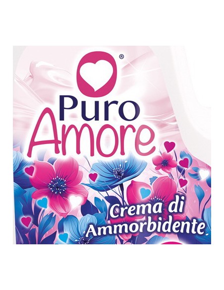 puro amore ammorbidente concentrato - 60 lavaggi - 3 litri - rosa: tuttocasashop.live: prodotti per bucato e tessuti