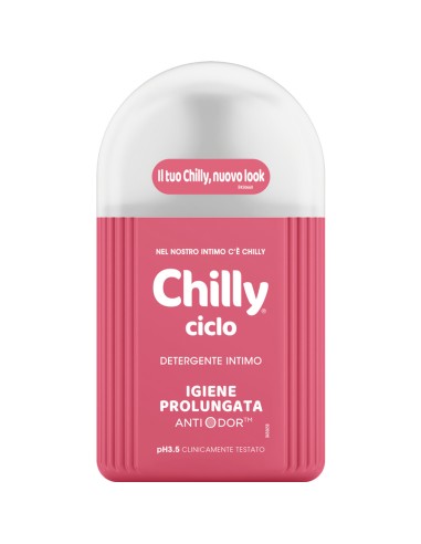 chilly detergente intimo 200ml - ciclo - igienizzante e riequilibrante: tuttocasashop.live: igiene e cura della persona