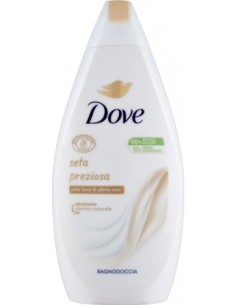 dove bagnodoccia - 750ml - seta preziosa - pelle liscia effetto seta: tuttocasashop.live: igiene e cura della persona