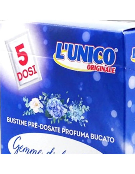 l'unico gemme di freschezza - 4 bustine profuma bucato - primavera: tuttocasashop.live: prodotti per bucato e tessuti