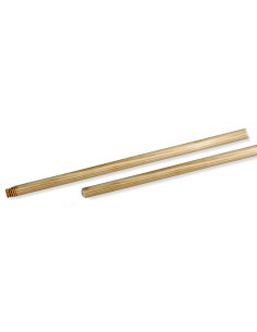 la dupla manico in legno universale a vite per scopa - 130cm - verniciato: tuttocasashop.live: pulizia e cura della casa