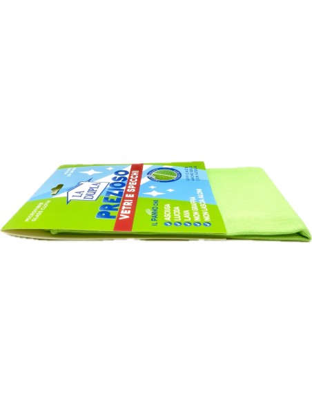la dupla prezioso panno vetri e specchi - 38x38 cm: tuttocasashop.live: pulizia e cura della casa