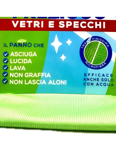 la dupla prezioso panno vetri e specchi - 38x38 cm: tuttocasashop.live: pulizia e cura della casa