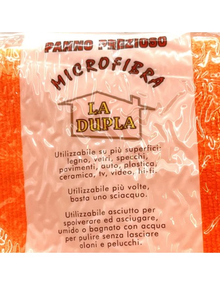 la dupla panno in microfibra - 32x33cm - vari colori: tuttocasashop.live: pulizia e cura della casa