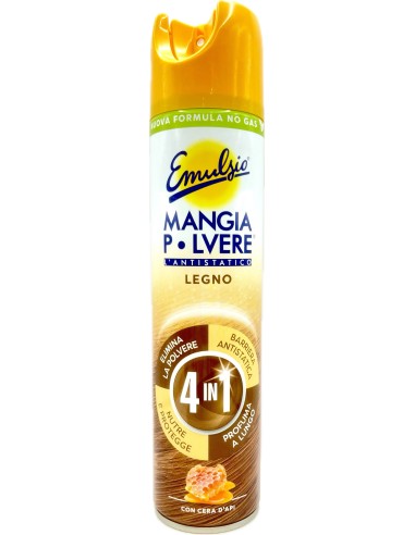 emulsio mangiapolvere spray 300ml - con cera di api: tuttocasashop.live: pulizia e cura della casa