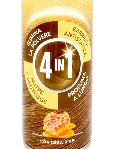 emulsio mangiapolvere spray 300ml - con cera di api: tuttocasashop.live: pulizia e cura della casa