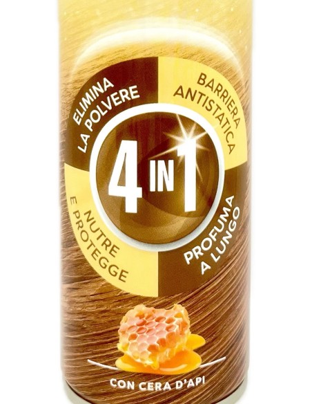 emulsio mangiapolvere spray 300ml - con cera di api: tuttocasashop.live: pulizia e cura della casa