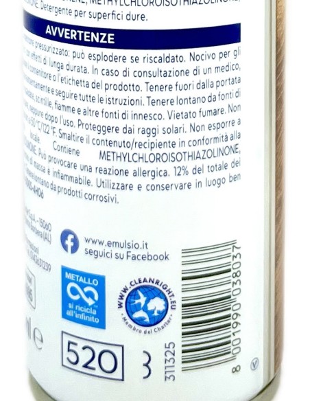 emulsio mangiapolvere spray 300ml - con cera di api: tuttocasashop.live: pulizia e cura della casa