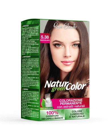 natur color renee blanche colorazione permanente - 5.38 cioccolato: tuttocasashop.live: igiene e cura della persona