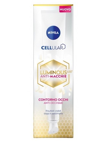 nivea cellular luminous 630 anti macchie crema contorno occhi 15ml: tuttocasashop.live: igiene e cura della persona