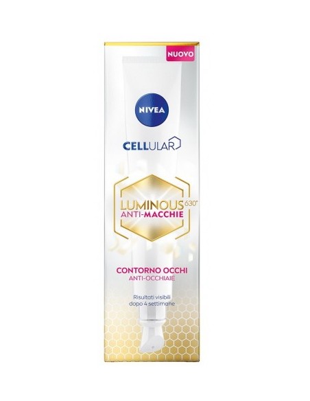 nivea cellular luminous 630 anti macchie crema contorno occhi 15ml: tuttocasashop.live: igiene e cura della persona