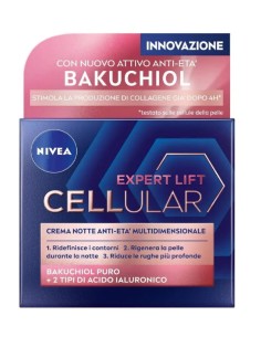 nivea cellular filler hyaluron crema anti-gravita' notte - 50ml: tuttocasashop.live: igiene e cura della persona