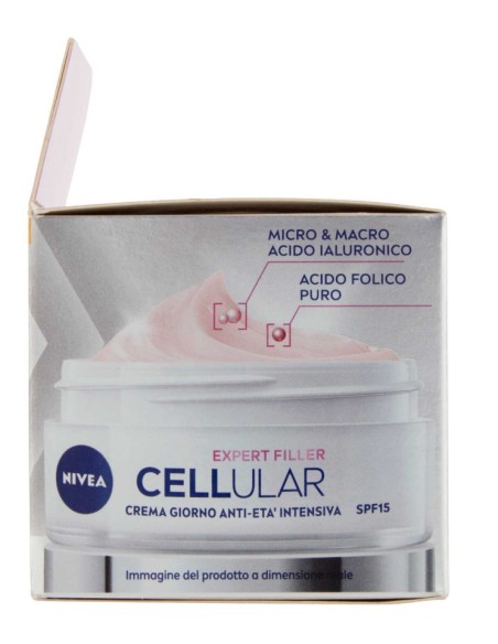 nivea cellular filler hyaluron rassodante crema giorno antirughe - 50ml: tuttocasashop.live: igiene e cura della persona