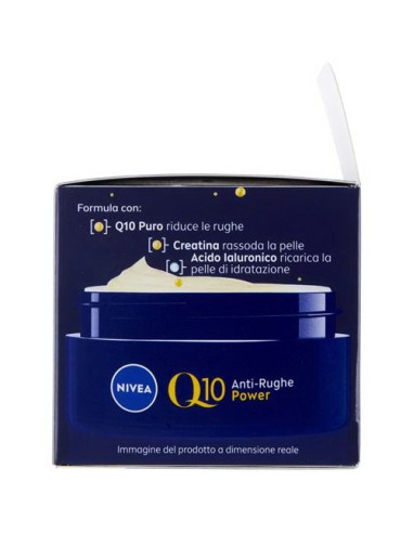 nivea q10 anti-rughe power - crema extra rigenerante - 50ml - notte: tuttocasashop.live: igiene e cura della persona