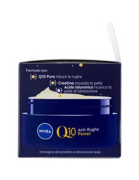 nivea q10 anti-rughe power - crema extra rigenerante - 50ml - notte: tuttocasashop.live: igiene e cura della persona