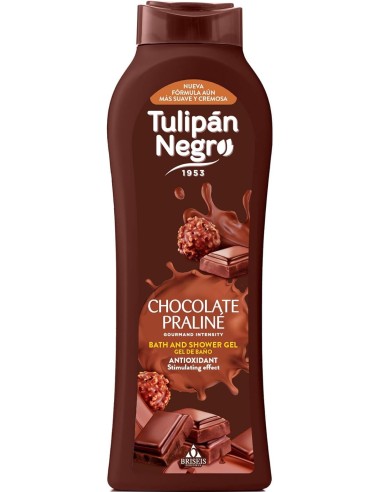 tulipan negro bagnoschiuma - 650ml - chocolate praline - antiossidante: tuttocasashop.live: igiene e cura della persona