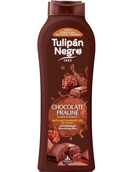 tulipan negro bagnoschiuma - 650ml - chocolate praline - antiossidante: tuttocasashop.live: igiene e cura della persona