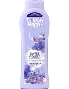 tulipan negro bagnoschiuma - 650ml - sweet violeta - gourmand intensity: tuttocasashop.live: igiene e cura della persona