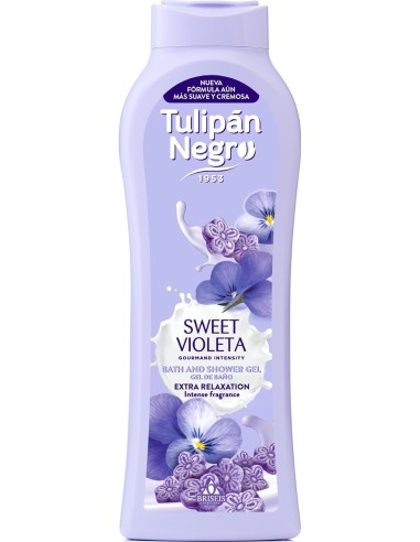 tulipan negro bagnoschiuma - 650ml - sweet violeta - gourmand intensity: tuttocasashop.live: igiene e cura della persona