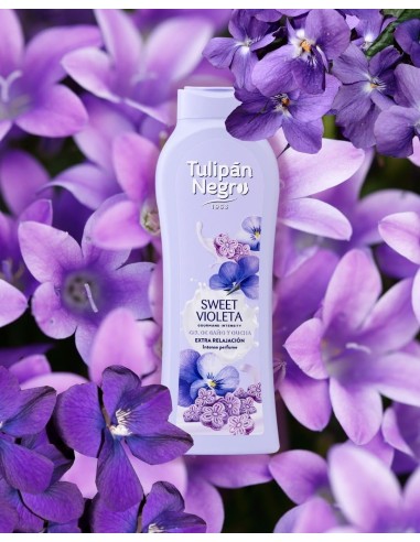 tulipan negro bagnoschiuma - 650ml - sweet violeta - gourmand intensity: tuttocasashop.live: igiene e cura della persona