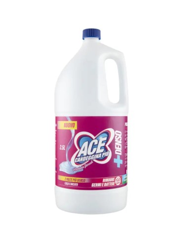 ace candeggina piu' +denso - 2500ml - armonie floreali - casa e bucato: tuttocasashop.live: prodotti per bucato e tessuti