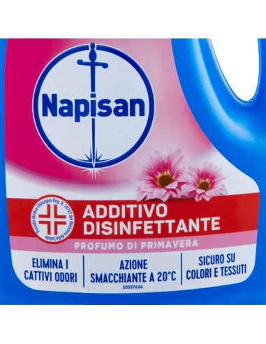 napisan additivo liquido igienizzante bucato - maxi pack 2200ml - primavera: tuttocasashop.live: prodotti per bucato e tessuti