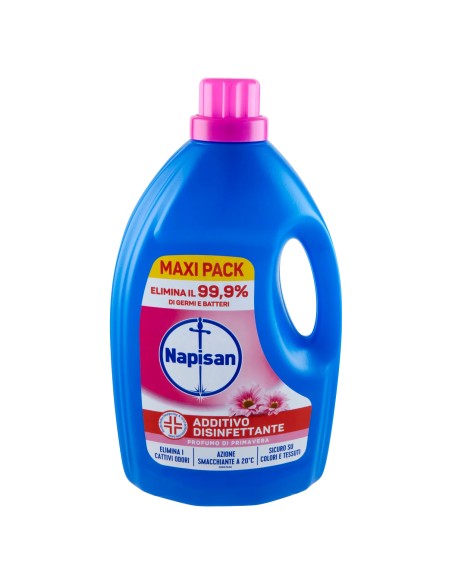 napisan additivo liquido igienizzante bucato - maxi pack 2200ml - primavera: tuttocasashop.live: prodotti per bucato e tessuti