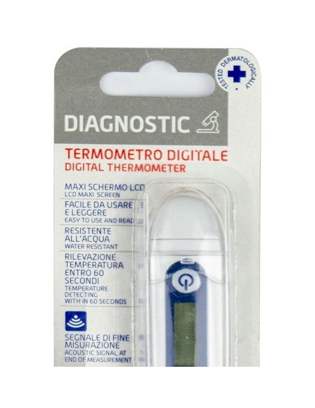 setablu termometro elettronico digitale - custodia rigida - punta flessibile: tuttocasashop.live: igiene e cura della persona