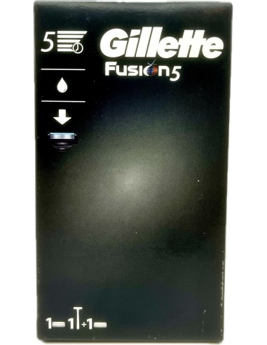 gillette fusion rasoio completo base + ricarica + 1 ricarica skinguard: tuttocasashop.live: igiene e cura della persona