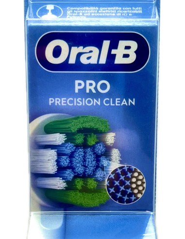 oral-b pro precision clean 5 testine ricambio per spazzolino elettrico: tuttocasashop.live: igiene e cura della persona