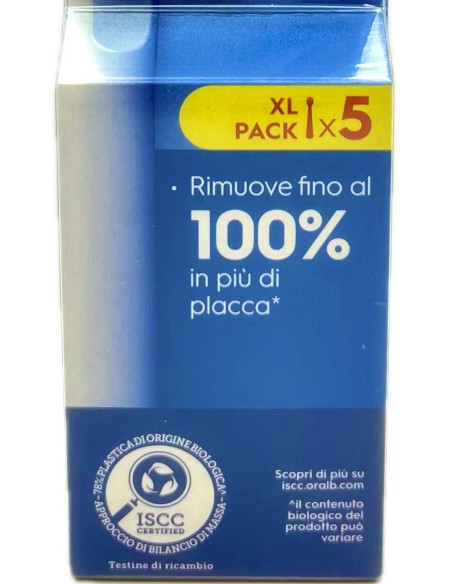 oral-b pro precision clean 5 testine ricambio per spazzolino elettrico: tuttocasashop.live: igiene e cura della persona