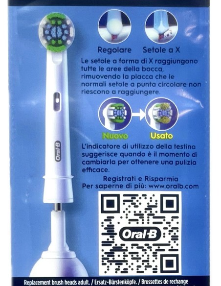 oral-b pro precision clean 5 testine ricambio per spazzolino elettrico: tuttocasashop.live: igiene e cura della persona