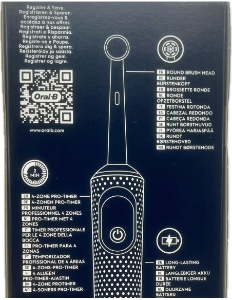 oral-b pro vitality spazzolino elettrico: tuttocasashop.live: igiene e cura della persona
