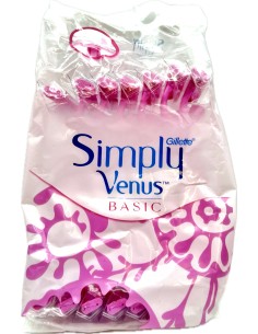 gillette venus simply rasoi radi & getta bilama basic - 15 pezzi - donna: tuttocasashop.live: igiene e cura della persona