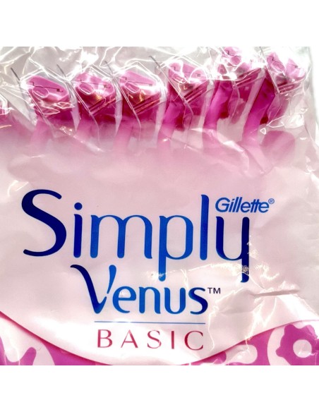 gillette venus simply rasoi radi & getta bilama basic - 15 pezzi - donna: tuttocasashop.live: igiene e cura della persona
