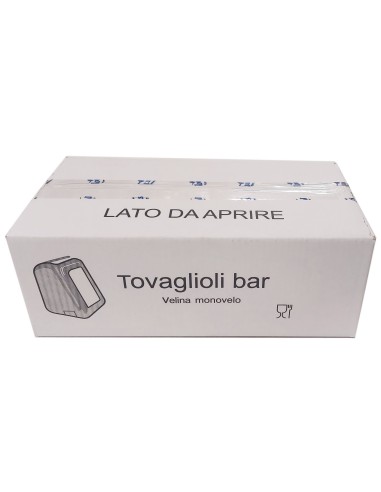 tovaglioli bar monovelo 17x17cm veline monovelo dispenser bar - t2000 1.2kg: tuttocasashop.live: carta & monouso