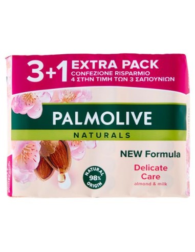 palmolive saponetta - 90 grammi - 4 pezzi - latte di mandorla: tuttocasashop.live: igiene e cura della persona