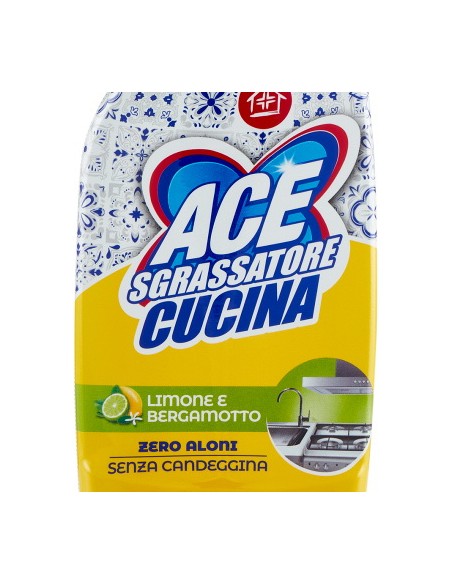 ace sgrassatore cucina spray 600ml - senza candeggina - zero aloni: tuttocasashop.live: pulizia e cura della casa